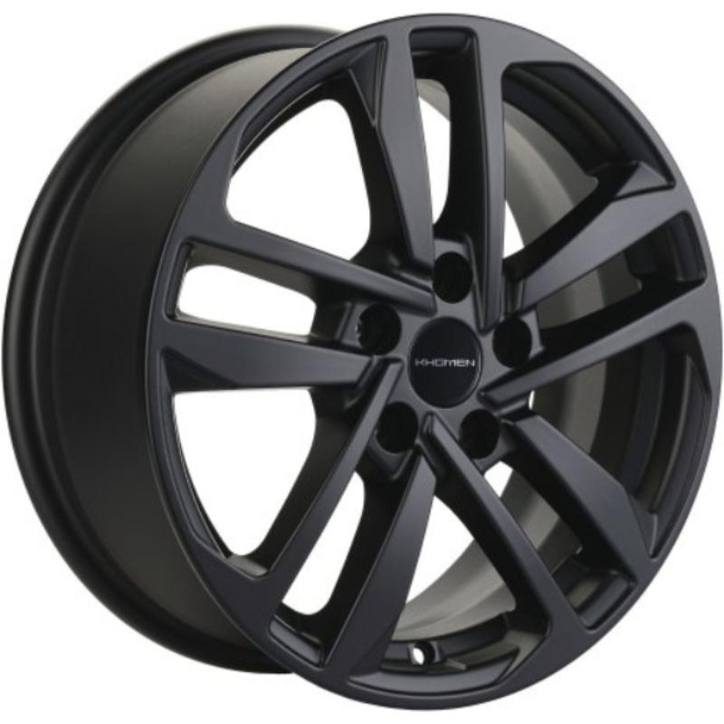 Khomen Wheels KHW1612 (Polo) 6.5xR16/5x100 ET 39 Dia 57.1 Black