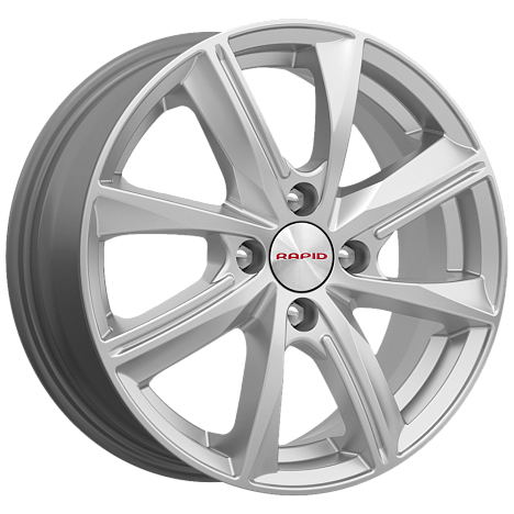 K&K Арнар-оригинал (КС890) 6xR15/4x100 ET 50 Dia 60.1 Сильвер SK