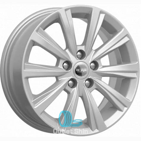 K&K КС937 6xR15/5x100 ET 38 Dia 57.1 Сильвер