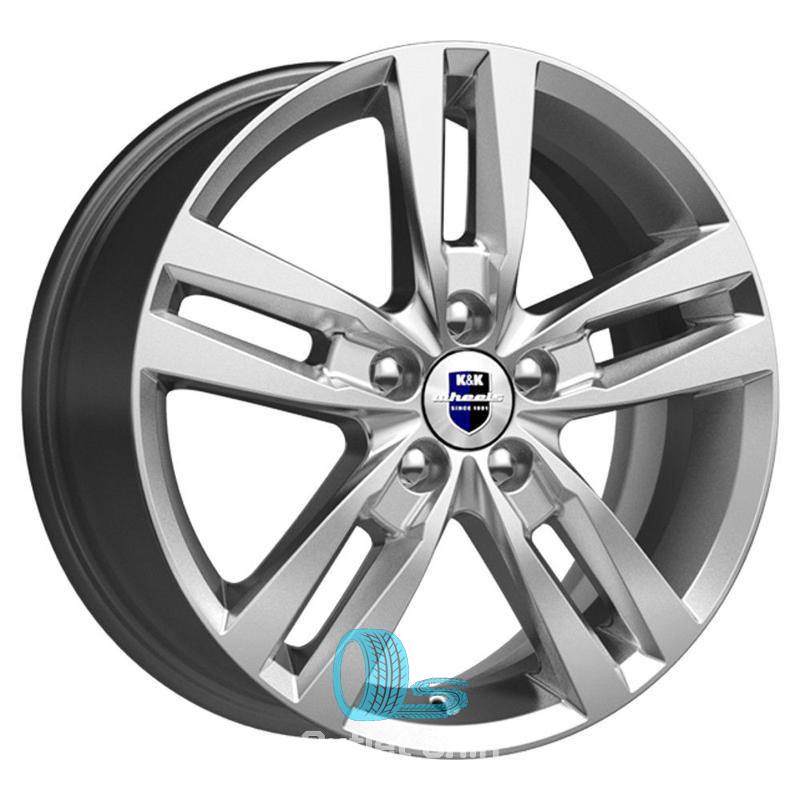 K&K Rassvet 6.5xR16/5x108 ET 50 Dia 63.3 Сильвер SK