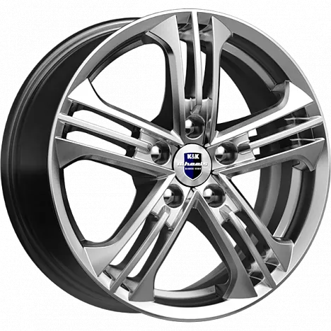 K&K Trinity (КС615) 6xR15/5x112 ET 45 Dia 66.6 Дарк платинум