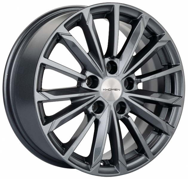 Khomen Wheels KHW1611 (Octavia A7) 6.5xR16/5x112 ET 46 Dia 57.1 Gray