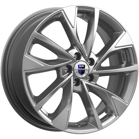 K&K Роквуд (КС900) 7xR17/5x110 ET 38 Dia 65.1 Дарк платинум