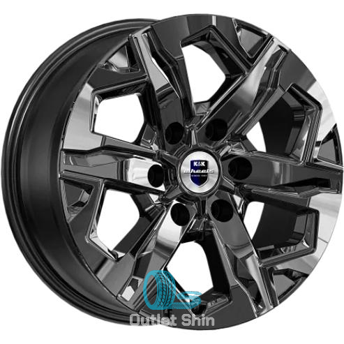 K&K Тейт 7.5xR17/6x139.7 ET 45 Dia 93.1 Кварц