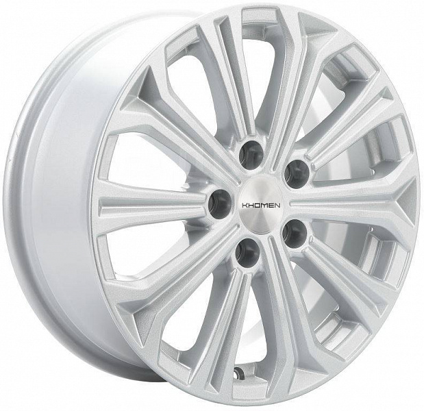 Khomen Wheels KHW1610 (Mitsubishi) 6.5xR16/5x114.3 ET 46 Dia 67.1 F-Silver