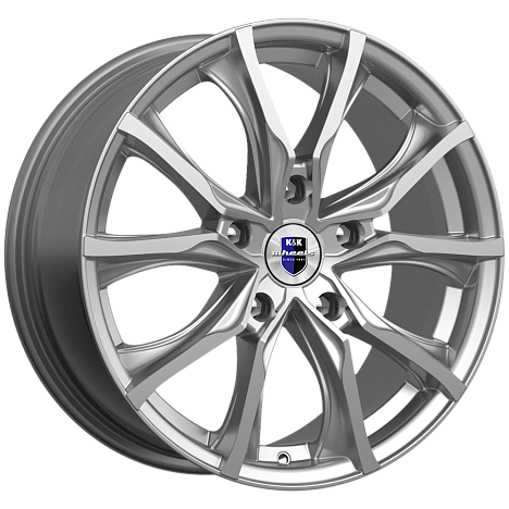 K&K Твист-оригинал (КС697М) 7.5xR17/5x114.3 ET 52.5 Dia 67.1 Дарк платинум