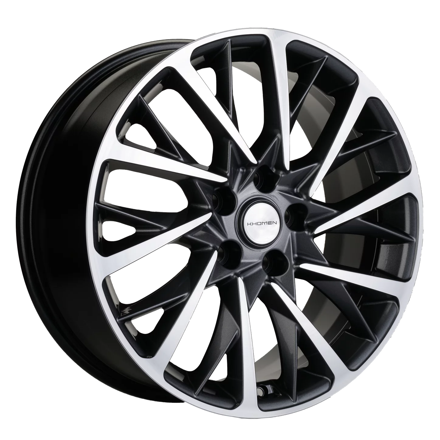 Khomen Wheels KHW1804 (Geely Atlas/Atlas Pro/Lifan Myway) 7.5xR18/5x114.3 ET 45 Dia 60.1 Gray-FP