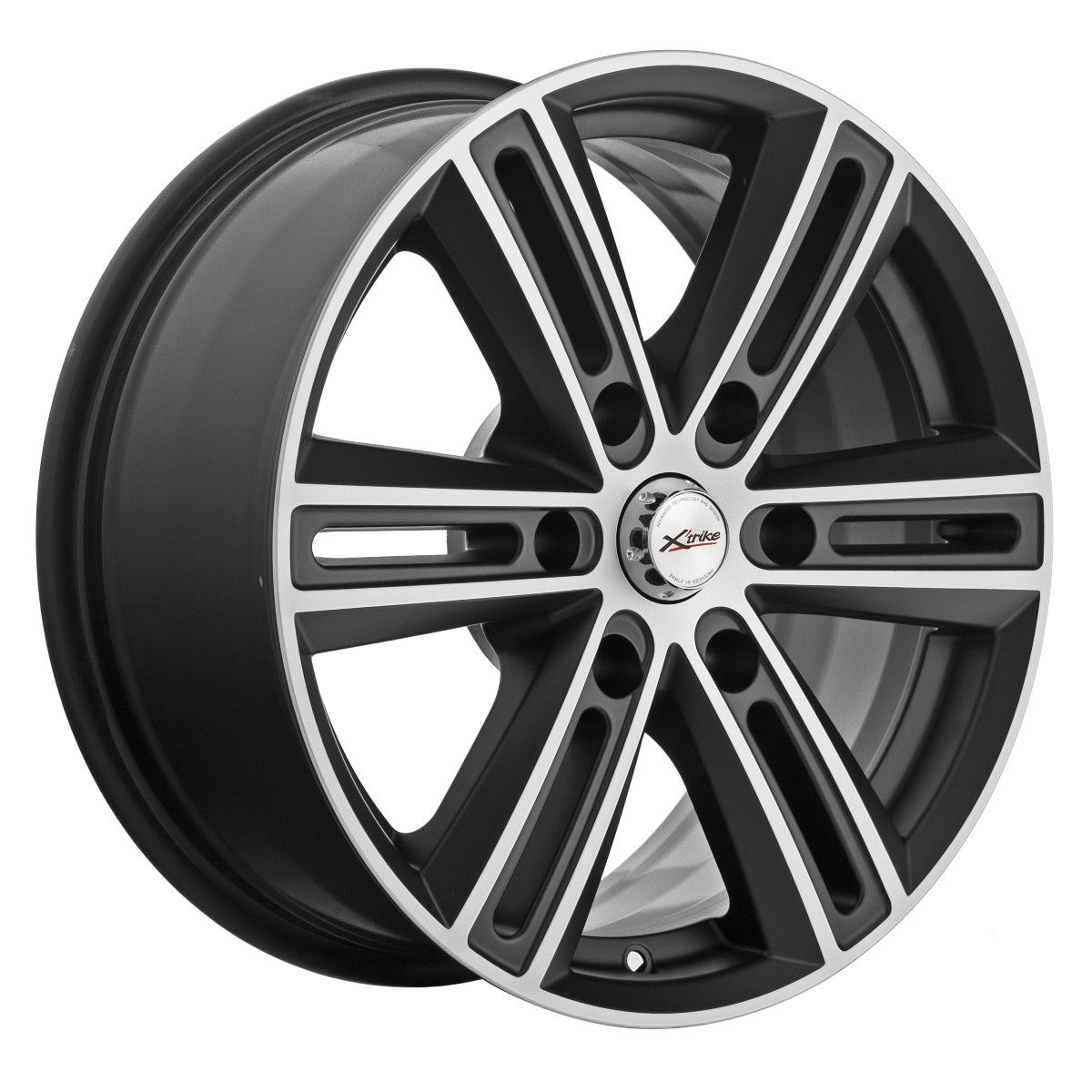 Xtrike X-124 7.5xR17/6x139.7 ET 25 Dia 100.1 BKM/FP