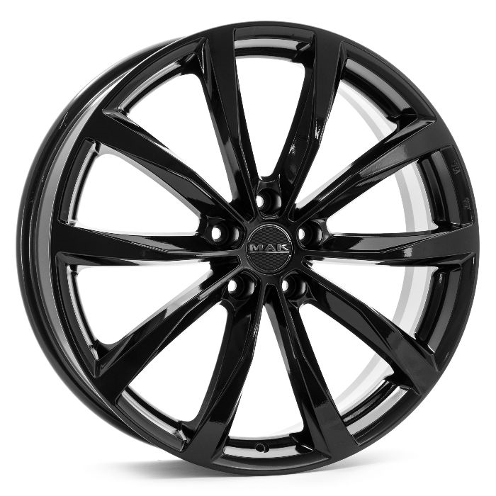 MAK Wolf 7.5xR17/5x110 ET 30 Dia 65.1 Gloss Black