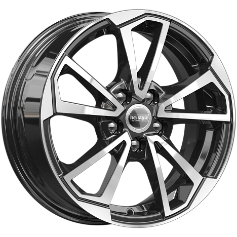 K&K КС1005 6xR15/5x100 ET 38 Dia 57.1 Алмаз черный