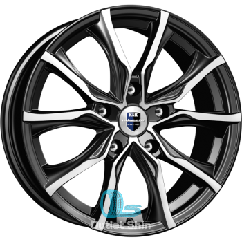 K&K Твист 7.5xR17/5x114.3 ET 45 Dia 66.1 Алмаз черный