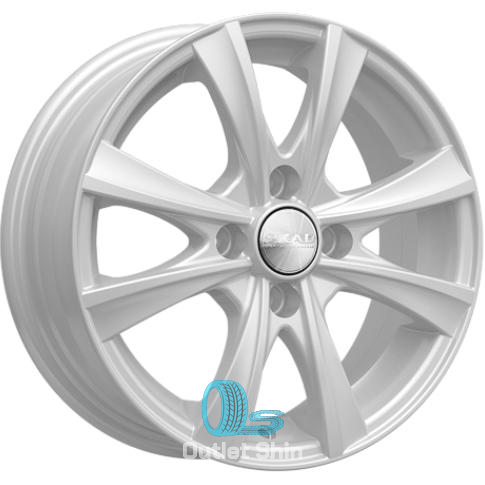 Скад Мальта 5.5xR14/4x100 ET 45 Dia 67.1 Белый