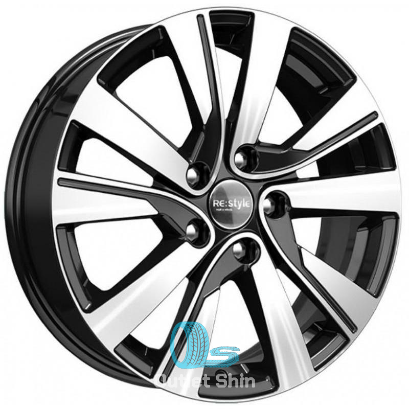 K&K КС749 7xR17/5x112 ET 48.5 Dia 57.1 Алмаз черный