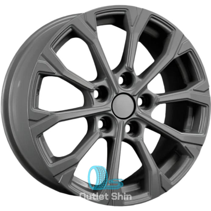 Khomen Wheels KHW1605 (Renault/Nissan) 6.5xR16/5x114.3 ET 50 Dia 66.1 Gray