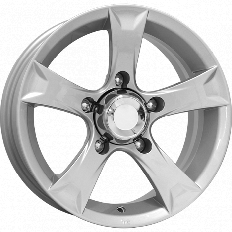 K&K Триал (КС621) 6.5xR15/5x139.7 ET 5 Dia 110.1 Сильвер