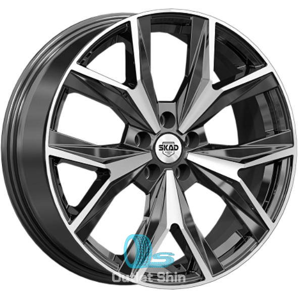 Скад KL-1162 7xR19/5x108 ET 23 Dia 60.1 Алмаз