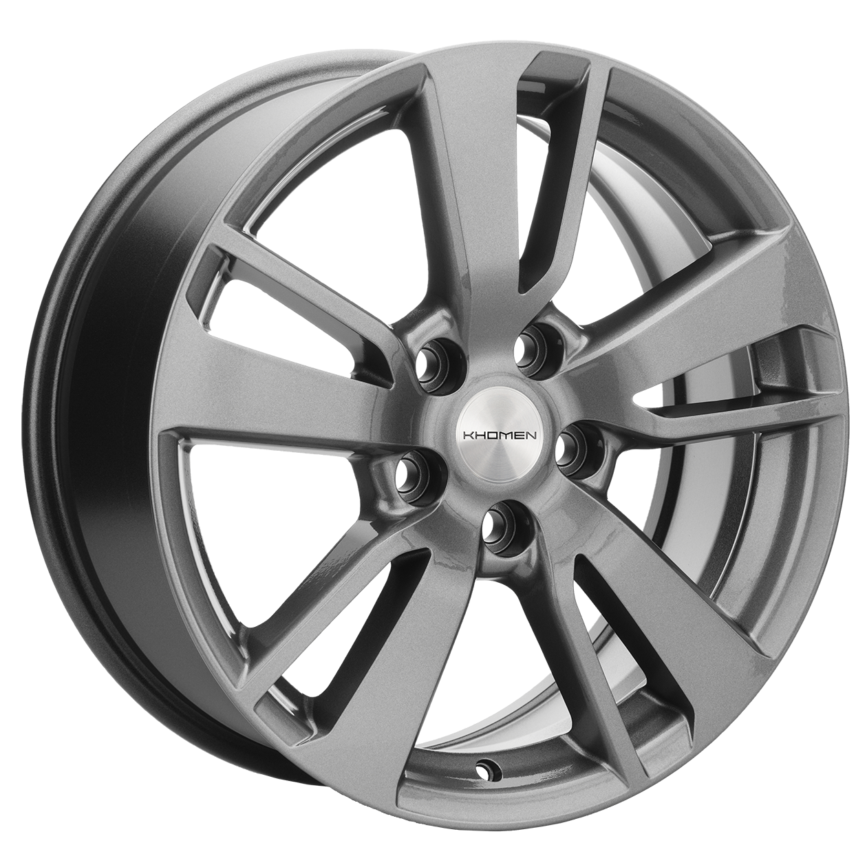 Khomen Wheels KHW1704 (Outlander) 7xR17/5x114.3 ET 38 Dia 67.1 Gray