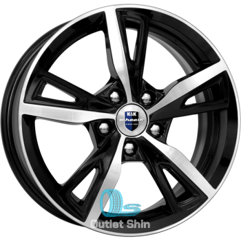 K&K Фишт 6.5xR16/5x110 ET 39 Dia 65.1 Алмаз черный
