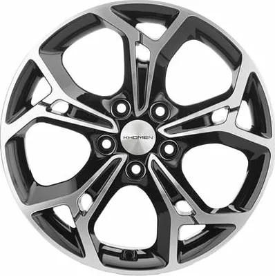 Khomen Wheels KHW1702 (Qashqai) 7xR17/5x114.3 ET 40 Dia 66.1 Gray-FP