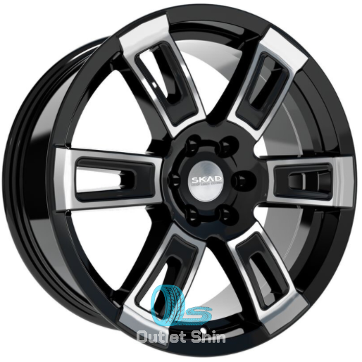 Скад Тор 8xR18/6x114.3 ET 30 Dia 67.1 Алмаз