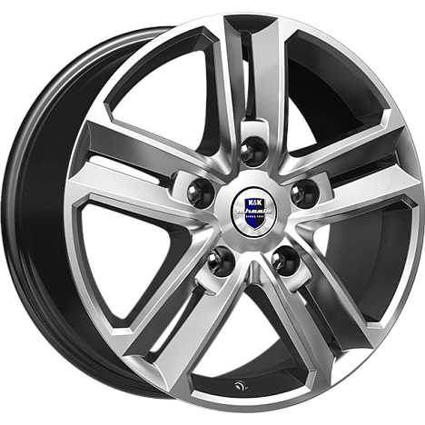 K&K Backfire (КС763) 8xR18/5x114.3 ET 45 Dia 66.1 Алмаз черный