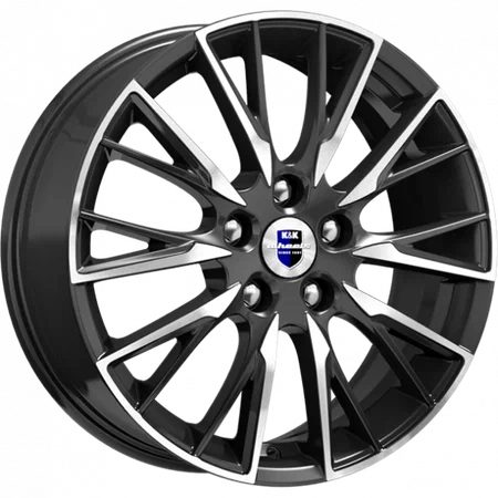 K&K Солт (КС773) 6.5xR17/5x114.3 ET 50 Dia 67.1 Алмаз черный