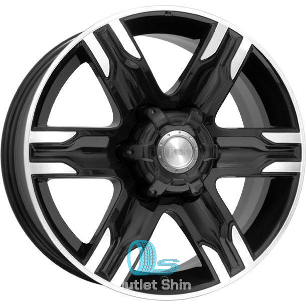 K&K Риальто 8xR17/6x139.7 ET 38 Dia 100.1 Алмаз черный