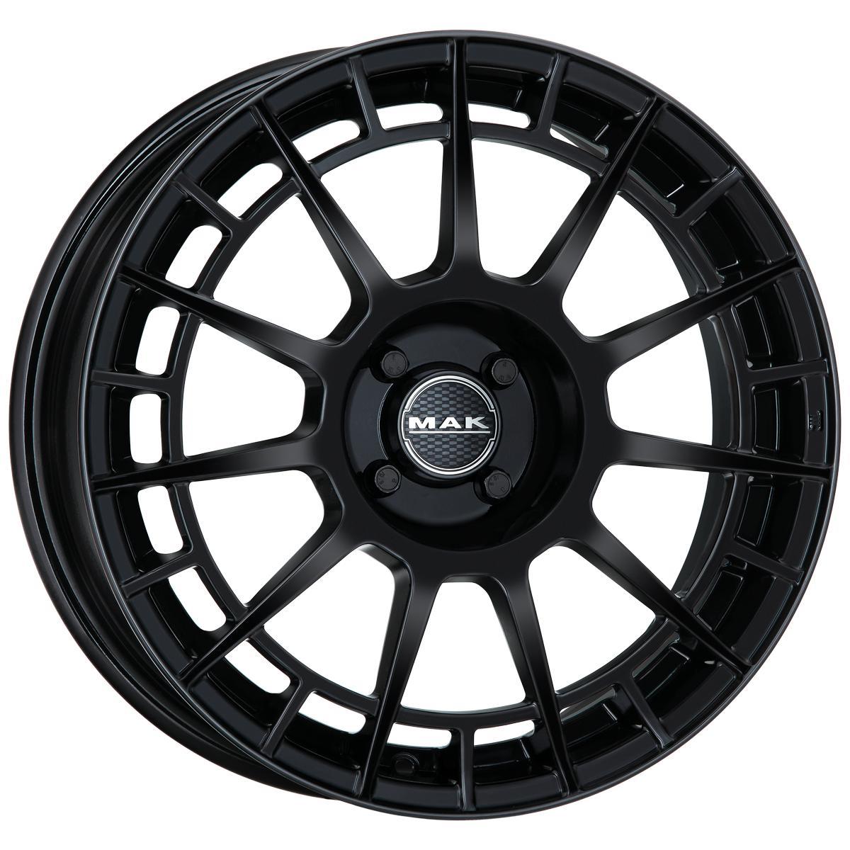 MAK NTT 7xR17/5x114.3 ET 35 Dia 76 Gloss Black