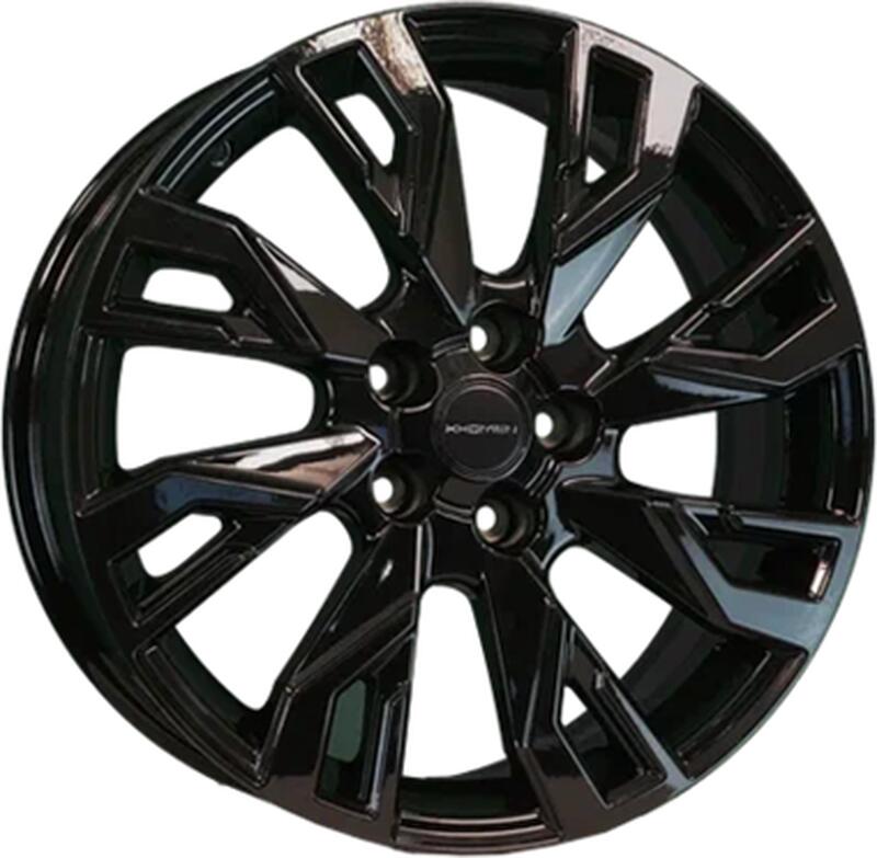 Khomen Wheels KHW1809 (Haval Dargo) 7xR18/5x114.3 ET 40 Dia 66.5 Black