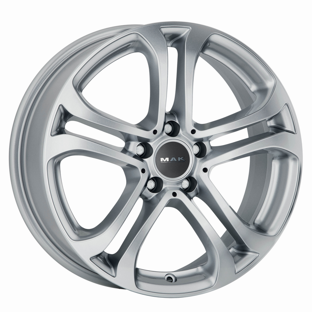 MAK Stuttgart 8xR18/5x112 ET 45 Dia 66.6 Silver