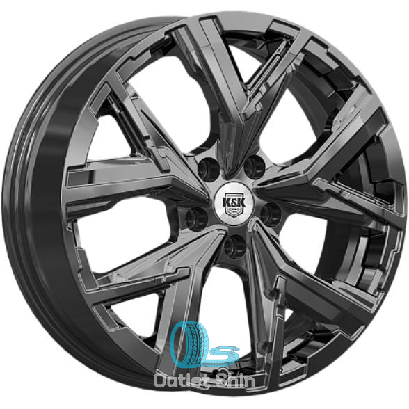 K&K Айона 6.5xR18/5x114.3 ET 40 Dia 66.1 Черный