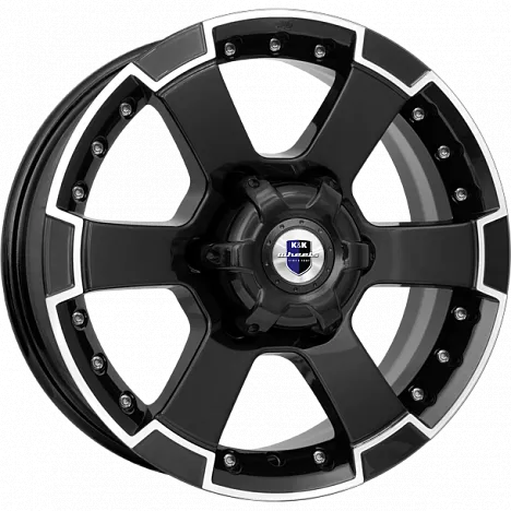 K&K M56 (КС593) 7xR16/6x139.7 ET 38 Dia 100.1 Алмаз черный