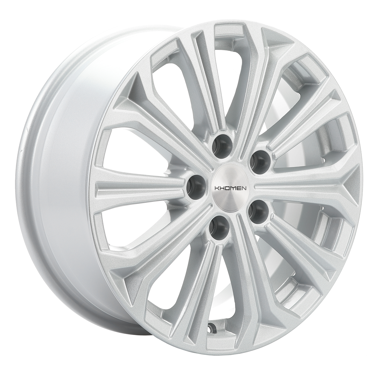 Khomen Wheels KHW1614 (Niva 4x4 Bronto) 6.5xR16/5x139.7 ET 35 Dia 98.5 F-Silver