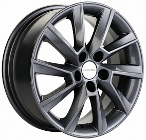 Khomen Wheels KHW1507 (Polo) 6xR15/5x100 ET 40 Dia 57.1 Gray-FP