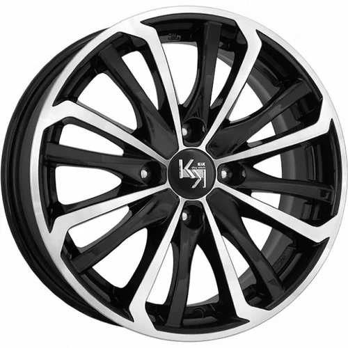 K&K Рим (КС622) 6xR15/4x108 ET 25 Dia 65.1 Алмаз черный