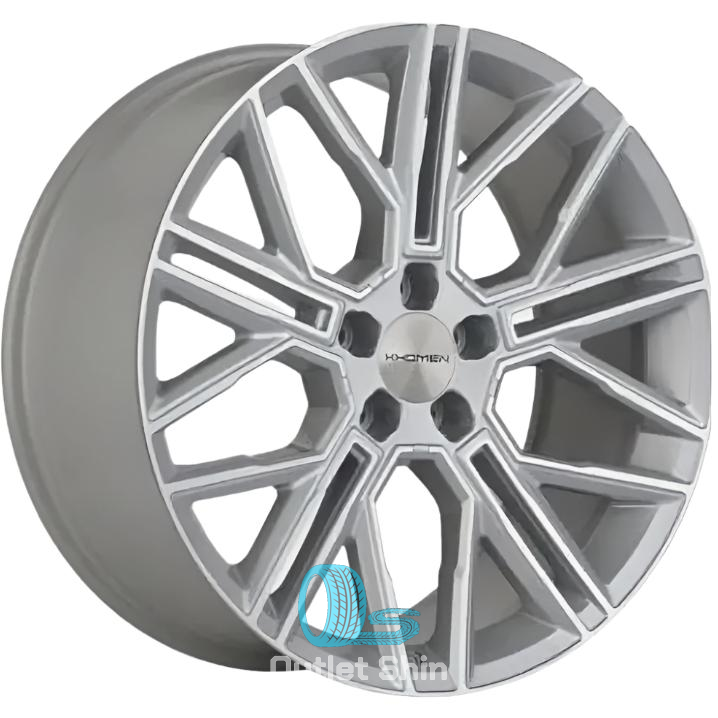 Khomen Wheels KHW2101 (Li 7/9) 9.5xR21/5x120 ET 45.5 Dia 62.5 F-Silver-FP