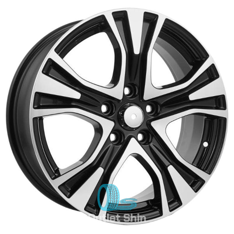 K&K КС673 7xR17/5x114.3 ET 39 Dia 60.1 Алмаз черный