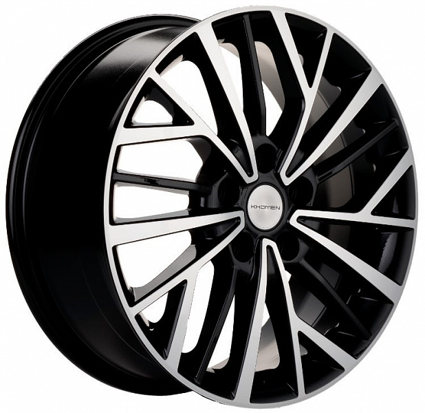 Khomen Wheels KHW1717 (Ford C-Max) 7xR17/5x108 ET 50 Dia 63.35 Black-FP