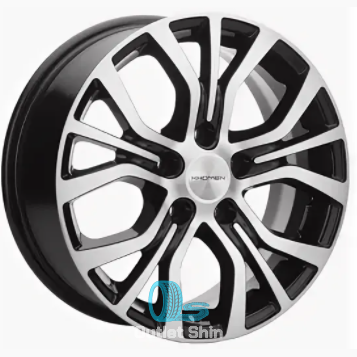 Khomen Wheels KHW1608 (Evolute I-Van) 6.5xR16/5x110 ET 40 Dia 67.1 Black-FP