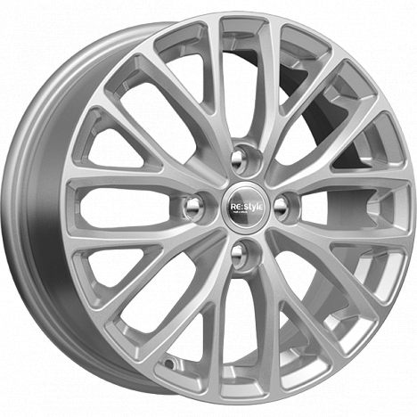 K&K КС782 6xR15/4x100 ET 48 Dia 54.1 Сильвер