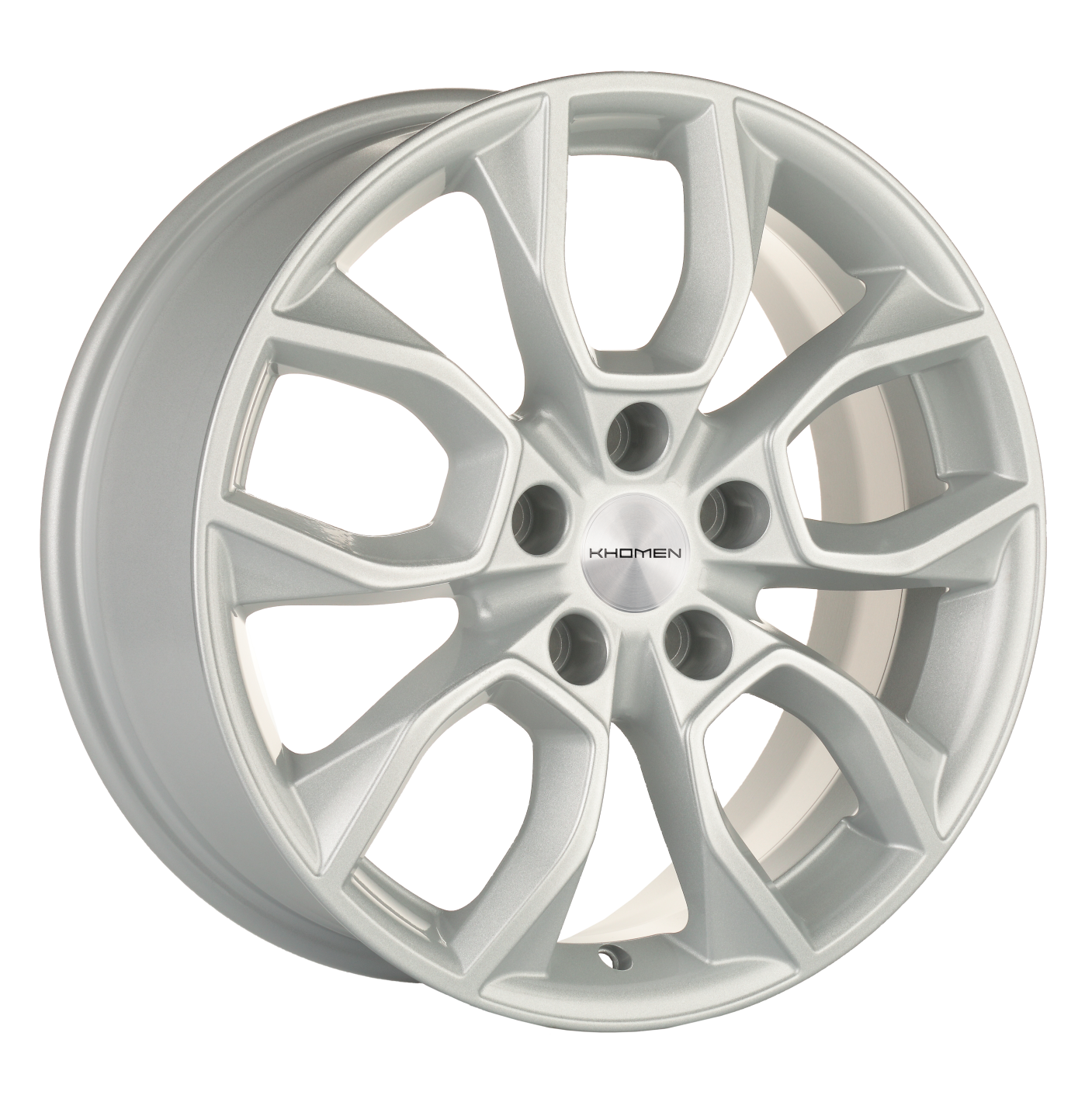 Khomen Wheels KHW1713 (CX-5/i40/X-Trail) 7xR17/5x114.3 ET 45 Dia 67.1 F-Silver