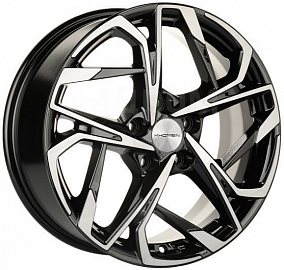 Khomen Wheels KHW1716 (Evolute i-Joy) 7xR17/5x110 ET 40 Dia 67.1 Black-FP