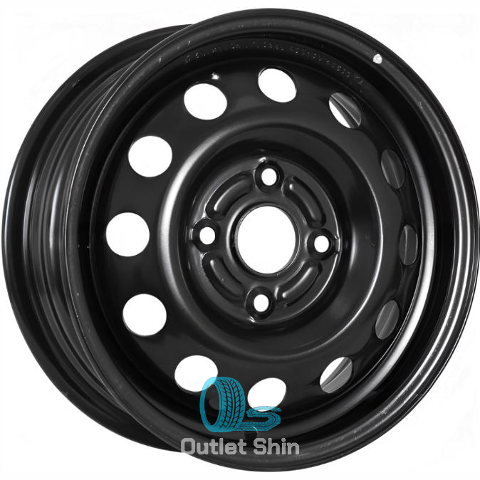 Евразиа Тапо 53C45D 5.5xR14/4x108 ET 45 Dia 57.1 Black