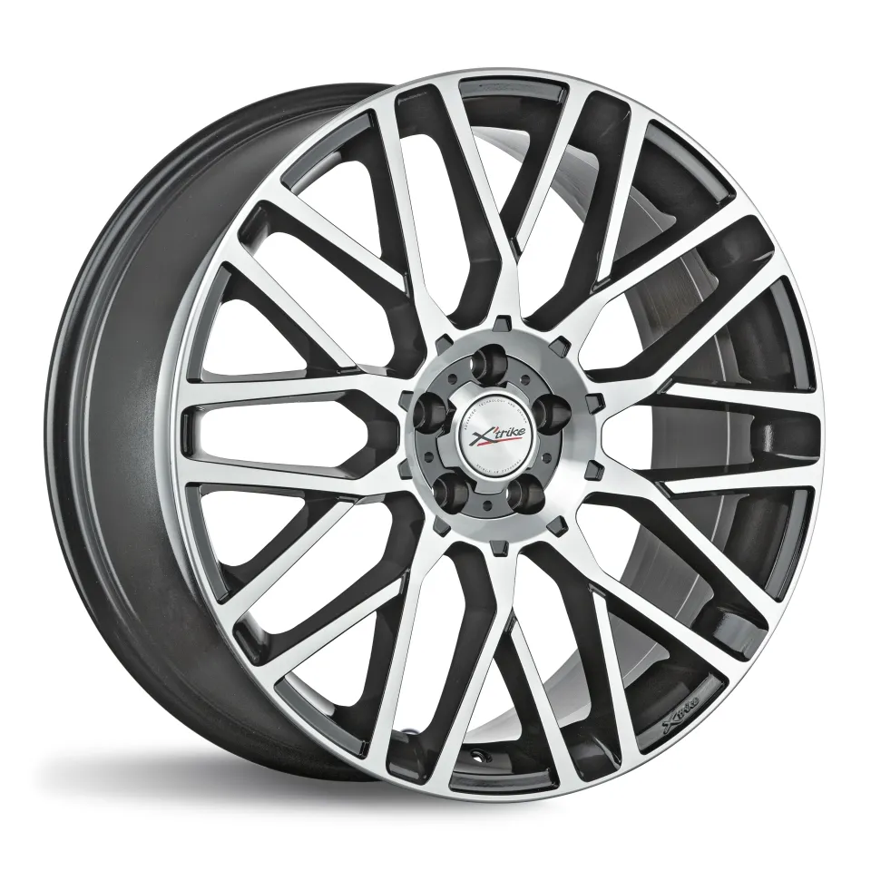 Xtrike X-137 8.5xR20/5x114.3 ET 45 Dia 67.1 BK/FP