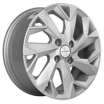 Khomen Wheels KHW1402 (Civic/Fit) 5.5xR14/4x100 ET 45 Dia 56.1 F-Silver