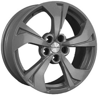 Khomen Wheels KHW1724 (JAC J7) 7xR17/5x114.3 ET 48 Dia 67.1 Gray