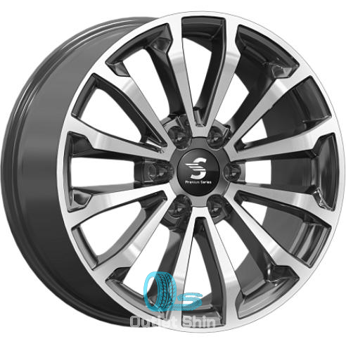 K&K КР006 8.5xR20/6x139.7 ET 33 Dia 100.1 Diamond black gris