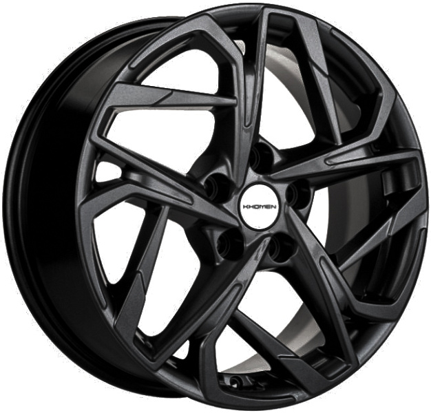 Khomen Wheels KHW1716 (Chery Tiggo/Tiggo 7 Pro) 7xR17/5x108 ET 40 Dia 60.1 Black