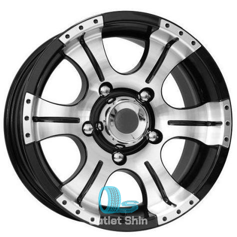 K&K Байконур 8xR16/5x139.7 ET -15 Dia 110.1 Алмаз черный