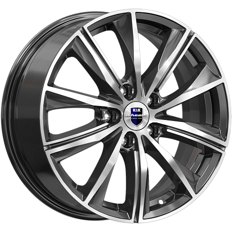 K&K Арнар (КС896) 7xR17/5x112 ET 35 Dia 66.6 Алмаз черный